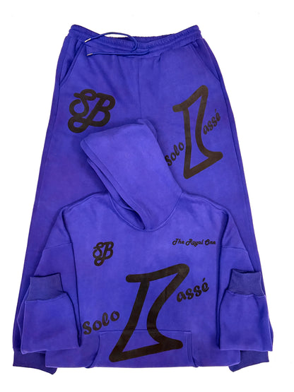 The Blue Magic Luxury Menswear Hoodie Set – A Regal Symbol of Power & Prestige