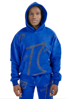 The Blue Magic Luxury Menswear Hoodie Set – A Regal Symbol of Power & Prestige