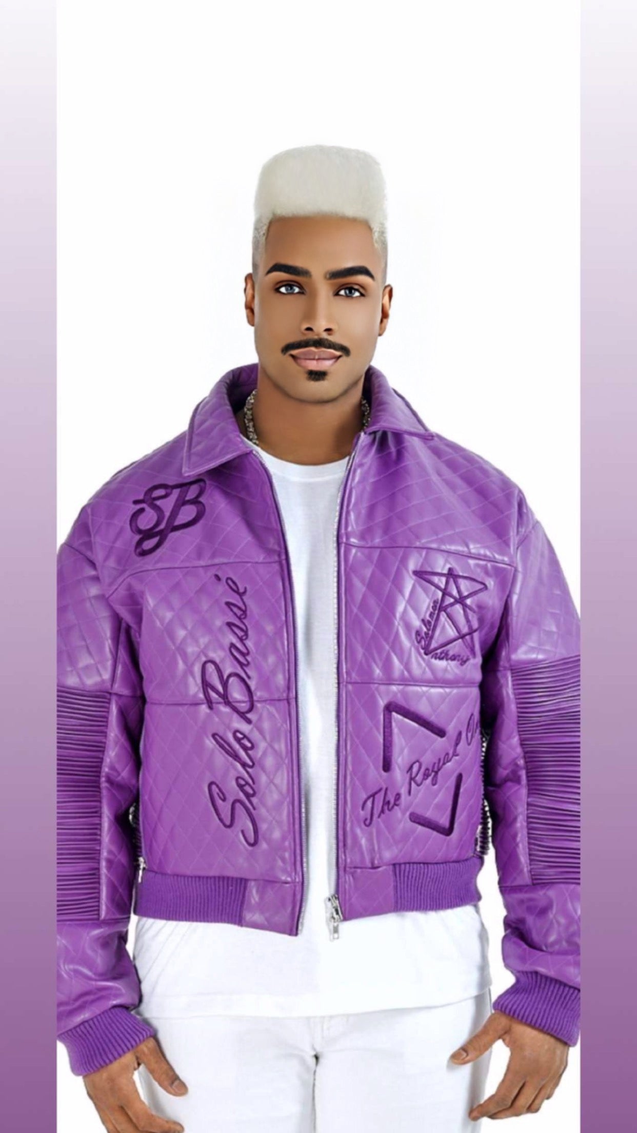 The KEN Purple POWER – A Jacket Fit for Royalty