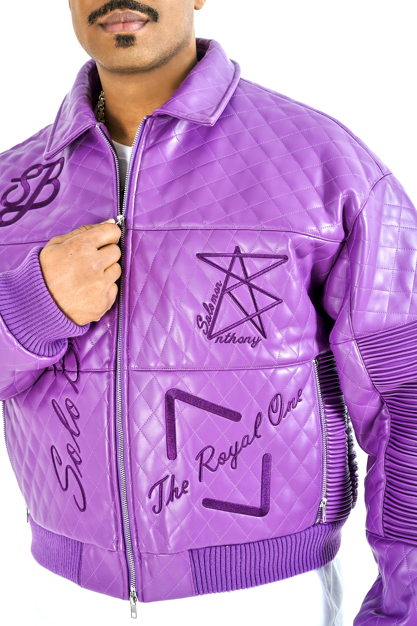 The KEN Purple POWER – A Jacket Fit for Royalty