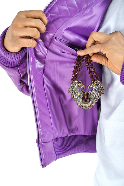 The KEN Purple POWER – A Jacket Fit for Royalty