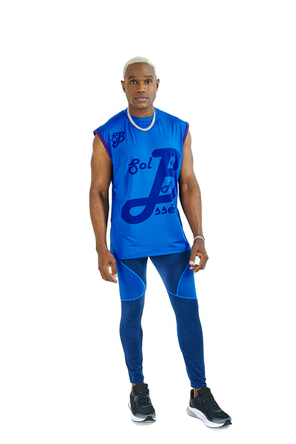 The Royal Blue B Vest – A Statement of Power & Prestige