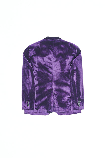 The Purple Velvet Jacket – A Regal Emblem of Prestige