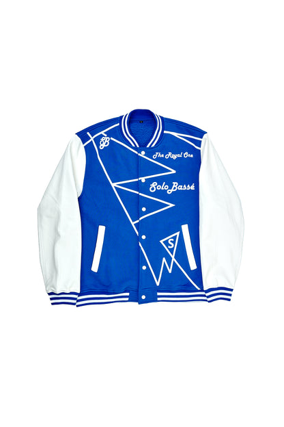 The Royal Blue Cotton Baseball Jacket – A Standard of Prestige