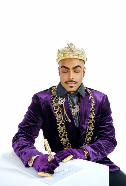 The Purple Velvet Jacket – A Regal Emblem of Prestige